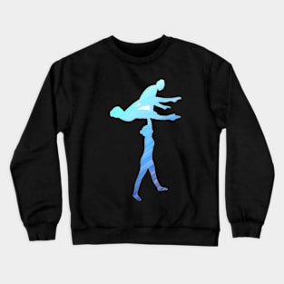 Straddle on backbird lift Crewneck Sweatshirt